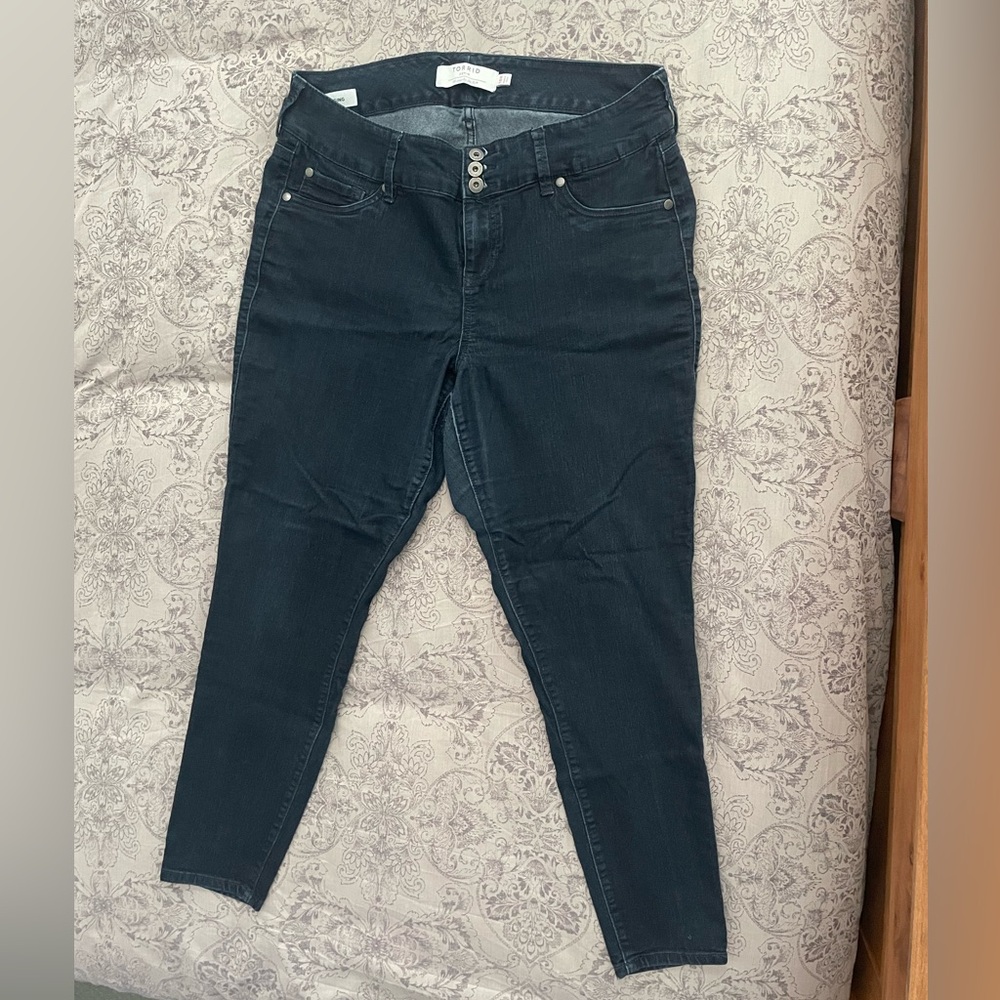Torrid Dark Blue Jeggings